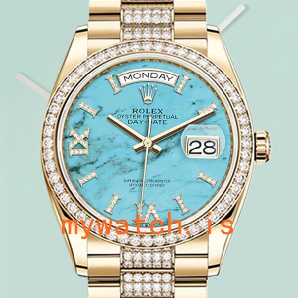 Rolex Day-Date m128348rbr-0038 36mm Mens Gold-tone: A Symbol of Luxury and Precision
