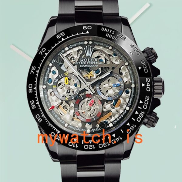 Rolex Daytona Skeleton Limited Edition Mens 40mm Oyster Bracelet: Genuine vs. Replica